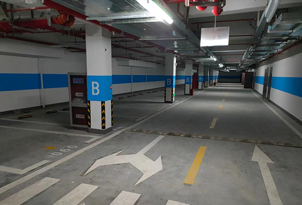 飛揚(yáng)蘇州車位劃線項目完美收官